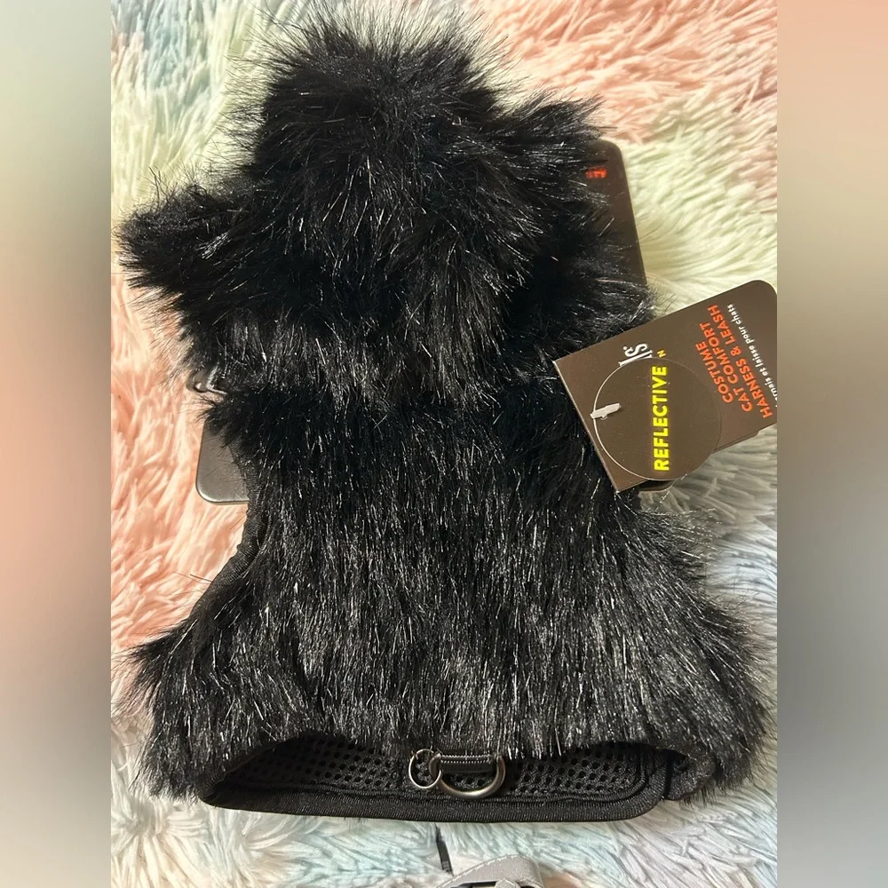 Thrills & Chills Black Cat Costume Harness and Leash